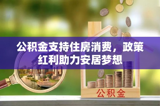 金溪公积金支持住房消费，政策红利助力安居梦想
