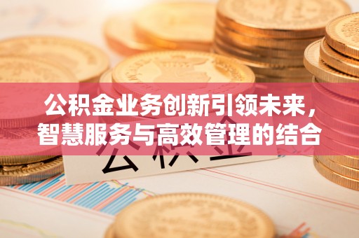 金溪公积金业务创新引领未来，智慧服务与高效管理的结合