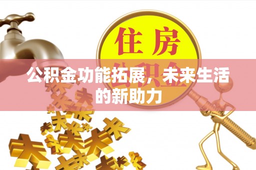 金溪公积金功能拓展，未来生活的新助力