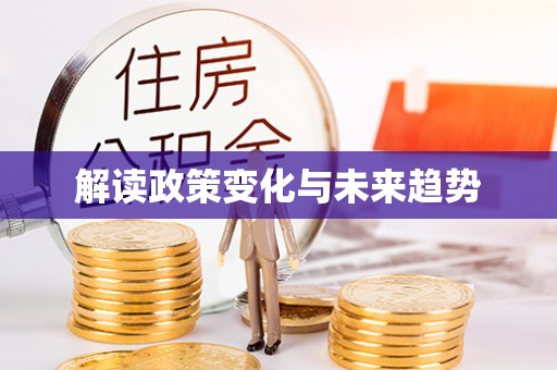 金溪解读政策变化与未来趋势