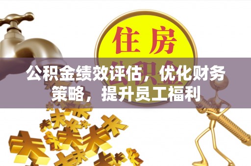 金溪公积金绩效评估，优化财务策略，提升员工福利