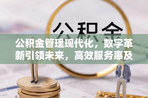 金溪公积金管理现代化，数字革新引领未来，高效服务惠及民生