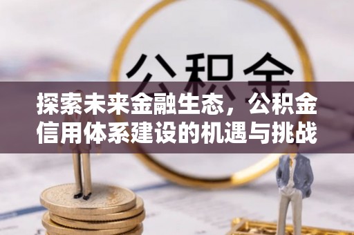金溪探索未来金融生态，公积金信用体系建设的机遇与挑战