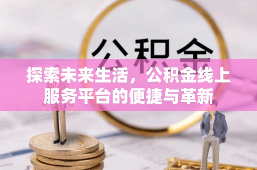 金溪探索未来生活，公积金线上服务平台的便捷与革新