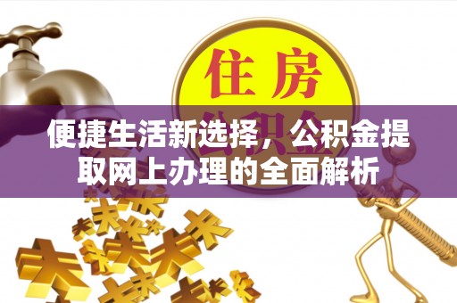 金溪便捷生活新选择，公积金提取网上办理的全面解析