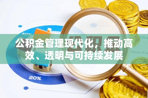 金溪公积金管理现代化，推动高效、透明与可持续发展