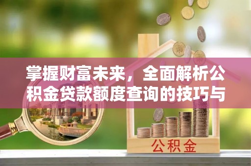 金溪掌握财富未来，全面解析公积金贷款额度查询的技巧与策略