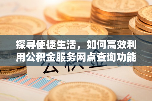 金溪探寻便捷生活，如何高效利用公积金服务网点查询功能