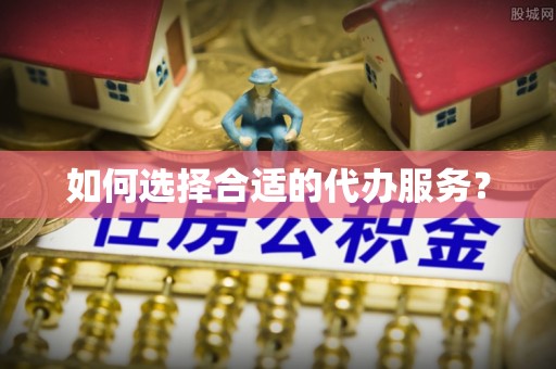 金溪如何选择合适的代办服务？