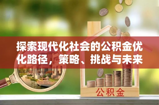金溪探索现代化社会的公积金优化路径，策略、挑战与未来展望