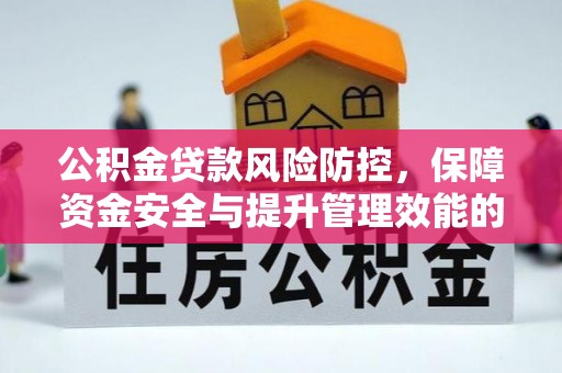 金溪公积金贷款风险防控，保障资金安全与提升管理效能的多维度探索