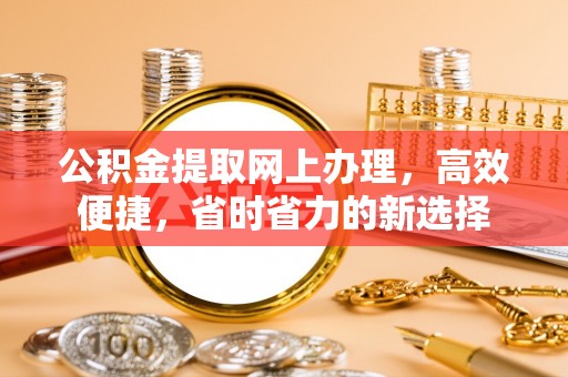 金溪公积金提取网上办理，高效便捷，省时省力的新选择