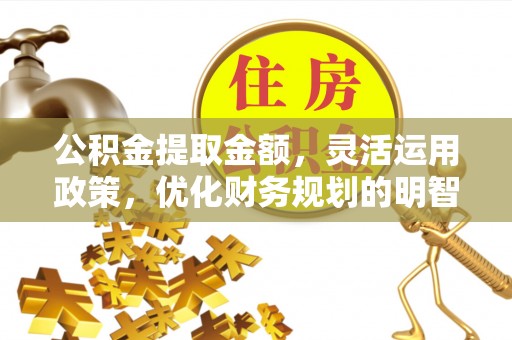 金溪公积金提取金额，灵活运用政策，优化财务规划的明智选择