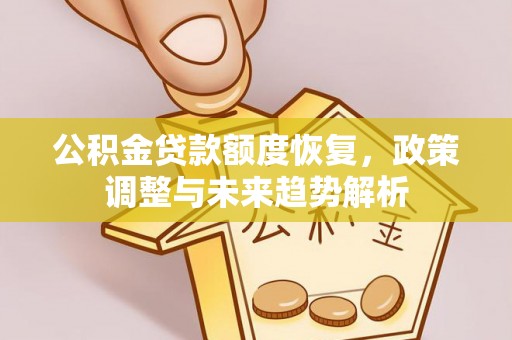 金溪公积金贷款额度恢复，政策调整与未来趋势解析