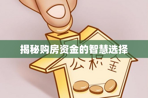 金溪揭秘购房资金的智慧选择