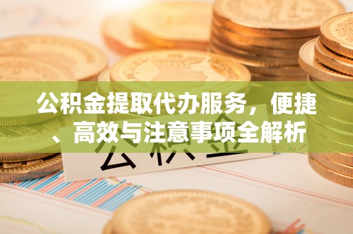 金溪公积金提取代办服务，便捷、高效与注意事项全解析