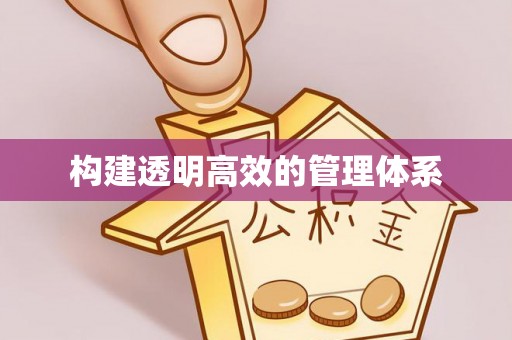 金溪构建透明高效的管理体系