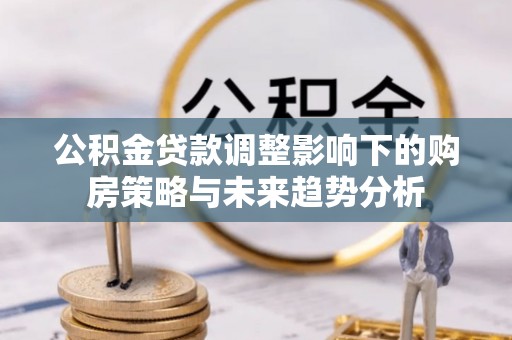 金溪公积金贷款调整影响下的购房策略与未来趋势分析