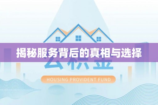 金溪揭秘服务背后的真相与选择