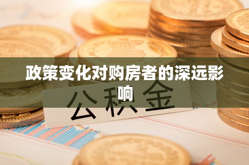 金溪政策变化对购房者的深远影响