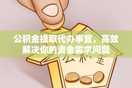 金溪公积金提取代办事宜，高效解决你的资金需求问题