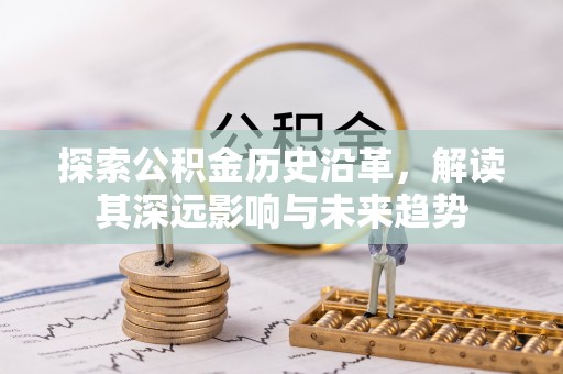 金溪探索公积金历史沿革，解读其深远影响与未来趋势