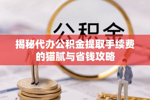 金溪揭秘代办公积金提取手续费的猫腻与省钱攻略
