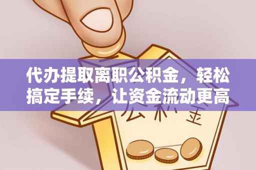 金溪代办提取离职公积金，轻松搞定手续，让资金流动更高效