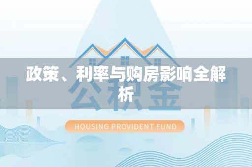 金溪政策、利率与购房影响全解析