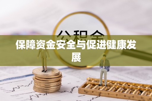 金溪保障资金安全与促进健康发展