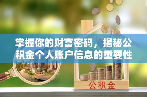 金溪掌握你的财富密码，揭秘公积金个人账户信息的重要性