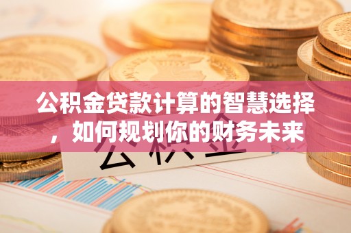 金溪公积金贷款计算的智慧选择，如何规划你的财务未来