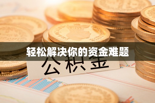 金溪轻松解决你的资金难题