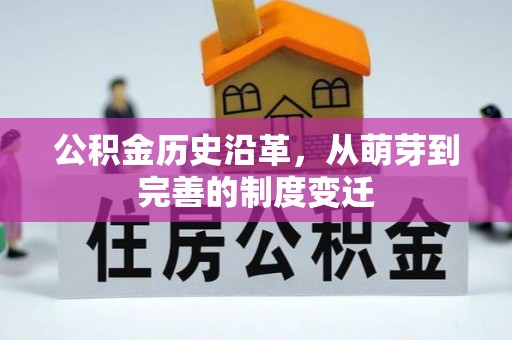 金溪公积金历史沿革，从萌芽到完善的制度变迁
