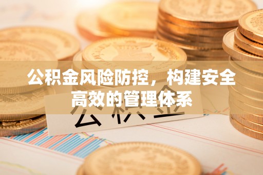 金溪公积金风险防控，构建安全高效的管理体系