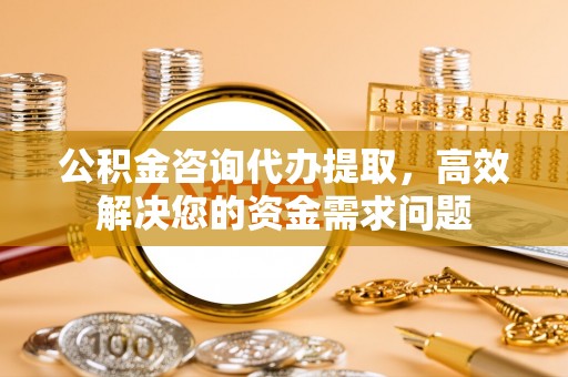 金溪公积金咨询代办提取，高效解决您的资金需求问题