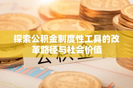 金溪探索公积金制度性工具的改革路径与社会价值