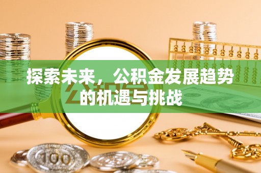 金溪探索未来，公积金发展趋势的机遇与挑战