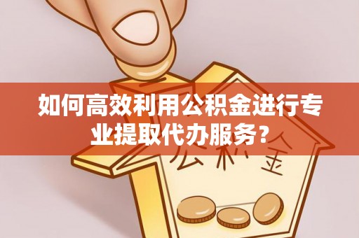金溪如何高效利用公积金进行专业提取代办服务？