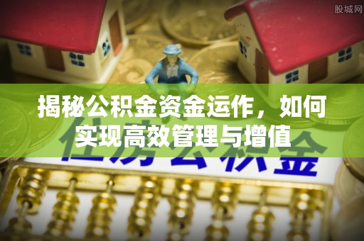 金溪揭秘公积金资金运作，如何实现高效管理与增值