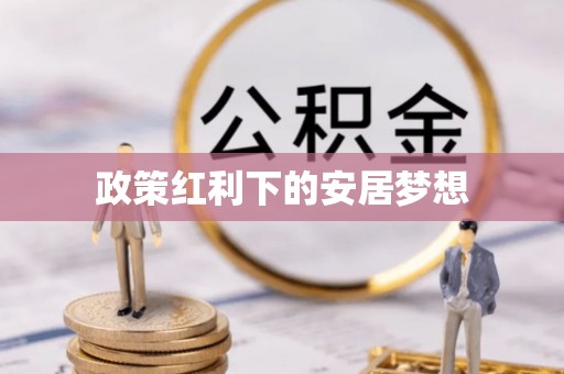 金溪政策红利下的安居梦想