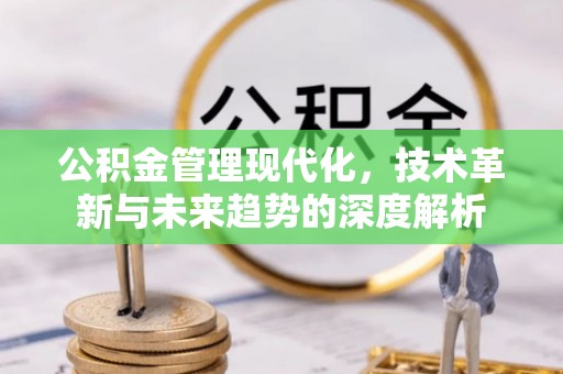 金溪公积金管理现代化，技术革新与未来趋势的深度解析